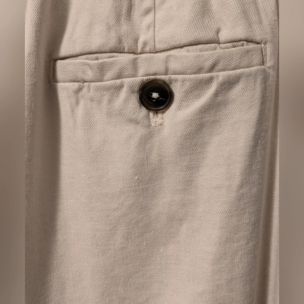 Maeve Cream High-Waisted Dress Pants - Picture 5 of 9
